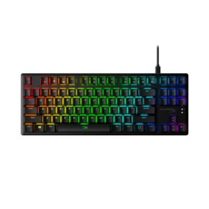 HyperX Alloy Origins Core PBT – Clavier mécanique TKL RGB, switches HyperX Red, AZERTY