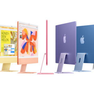 Apple iMac 24" M4 (CPU 8 cœurs / GPU 8 cœurs) – 16 Go, SSD 256 Go
