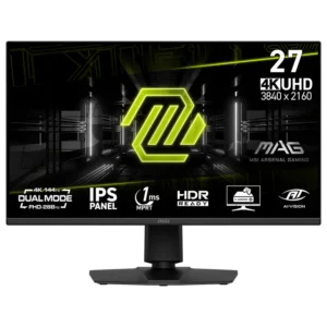 MSI MAG 275UPD E14 – Écran 27" IPS 4K UHD 144 Hz (Dual Mode FHD 288 Hz)