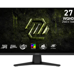 MSI MAG 274QF E20 – Écran gaming 27" Rapid IPS WQHD 200 Hz
